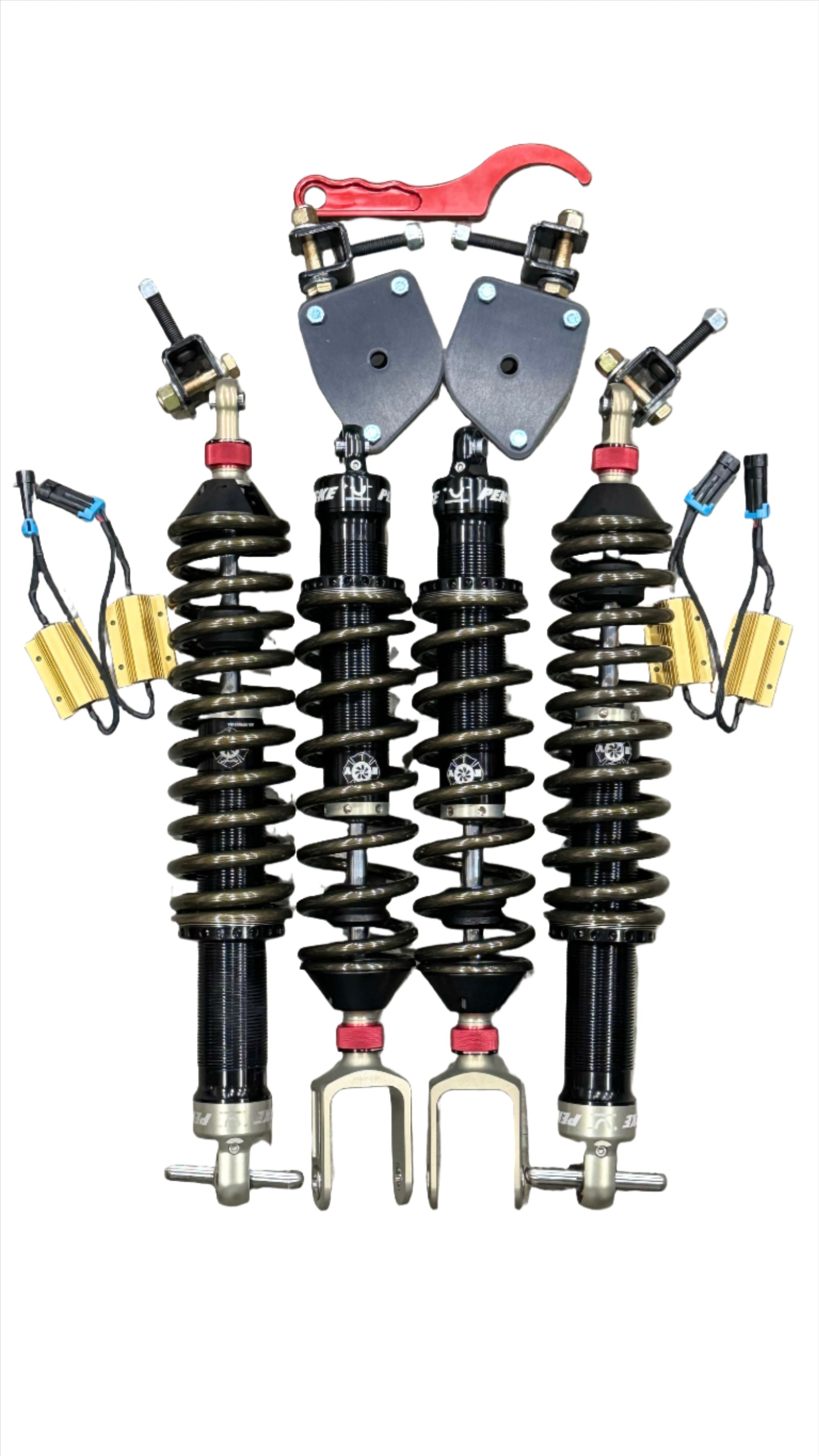 Ahobbs/Penske Front and Rear Full Coilover kit w/ Mag Ride deletes and Mounts